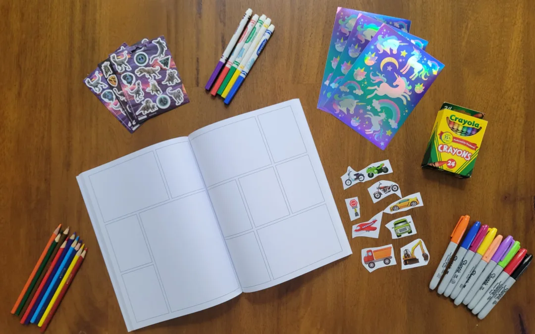 This Blank Comic Book Journal Turns Screen Time into Story Time